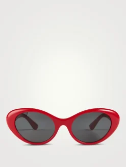 La Medusa Oval Sunglasses