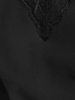 Lace Inset Bikini Bottom