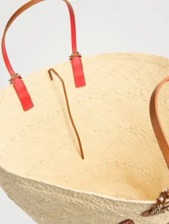 Large Cabata Raffia Tote Bag