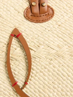 Large Cabata Raffia Tote Bag