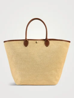 Large Le Pliage Collection Basket Bag