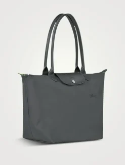 Large Le Pliage Green Shoulder Bag