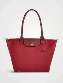 Large Le Pliage Green Shoulder Bag