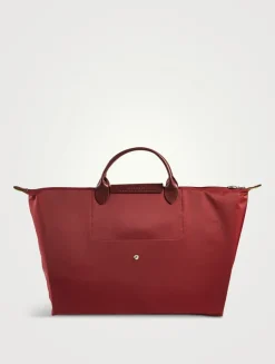 Large Le Pliage Green Travel Bag