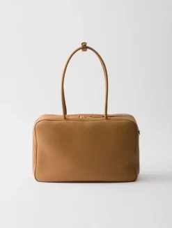 Large Leather Top-handle Bag