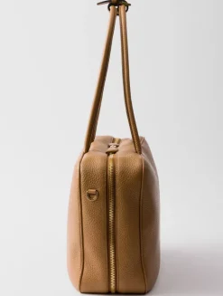Large Leather Top-handle Bag