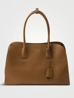Large Leather Tote Bag