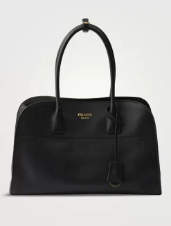 Large Leather Tote Bag