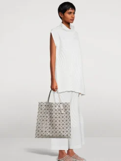 Large Prism Metallic Tote Bag