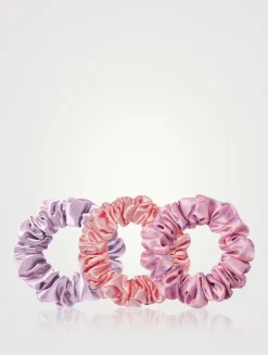 Large Pure Silk Scrunchies