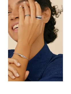 Large Quatre Black Edition 18K Gold Ring