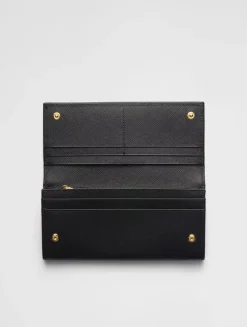 Large Saffiano Leather Wallet