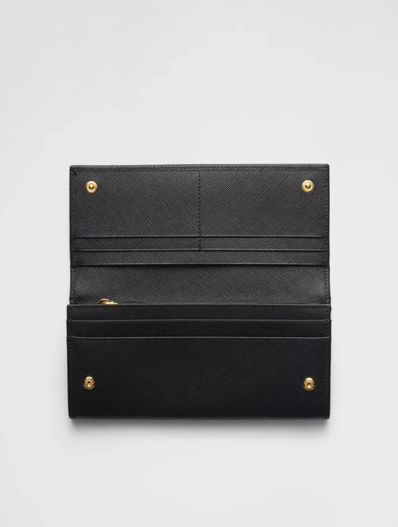 Large Saffiano Leather Wallet