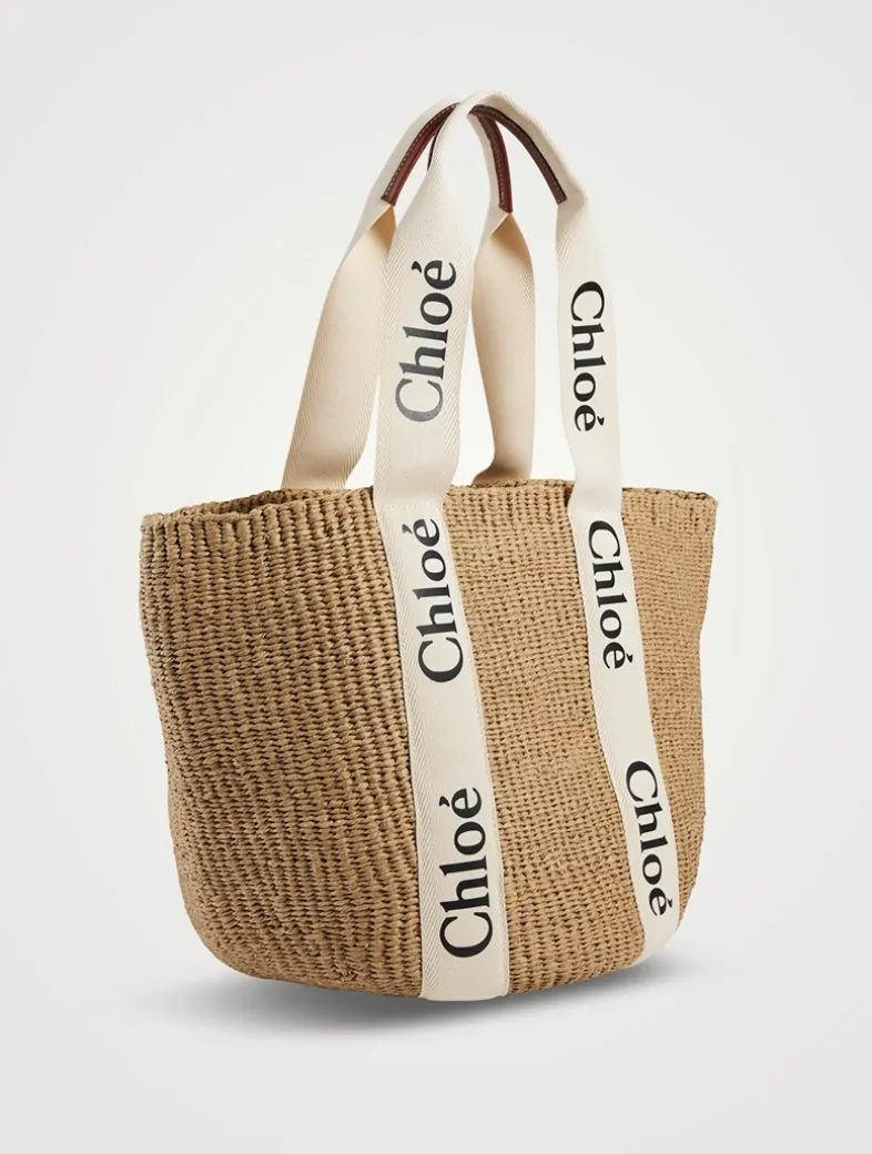 Large Woody Basket Bag