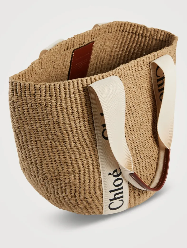 Large Woody Basket Bag