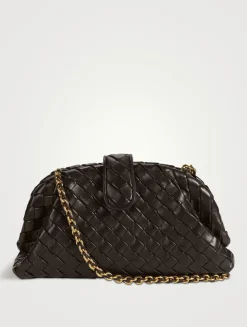 Lauren 1980 Intrecciato Leather Clutch