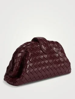 Lauren 1980 Intrecciato Leather Clutch