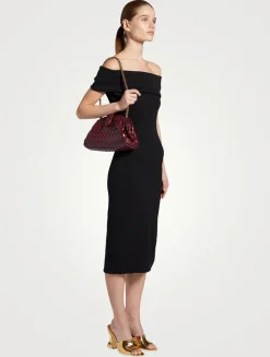 Lauren 1980 Intrecciato Leather Clutch