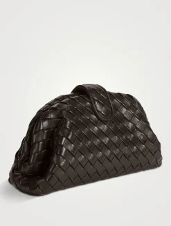 Lauren 1980 Intrecciato Leather Clutch