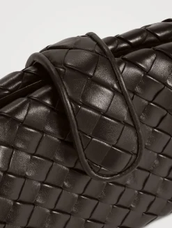 Lauren 1980 Intrecciato Leather Clutch