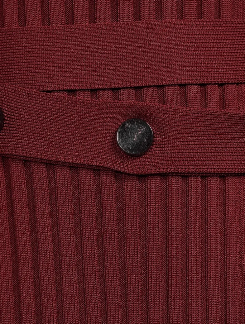 Lauryn Rib-Knit Midi Dress