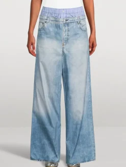 Layered Trompe L'œil Trousers