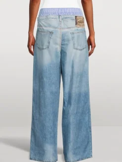 Layered Trompe L'œil Trousers