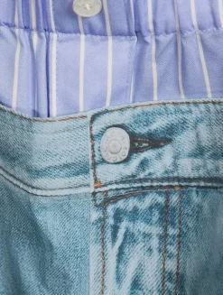 Layered Trompe L'œil Trousers