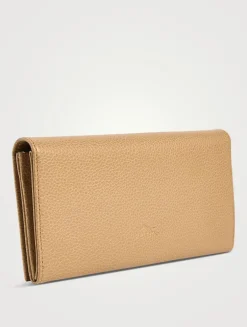 Le Foulonné Leather Continental Wallet
