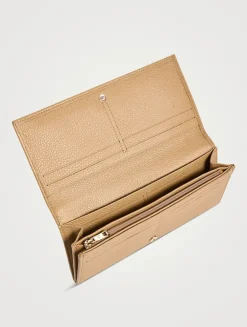 Le Foulonné Leather Continental Wallet
