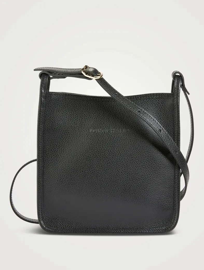 Le Foulonné Leather Crossbody Bag