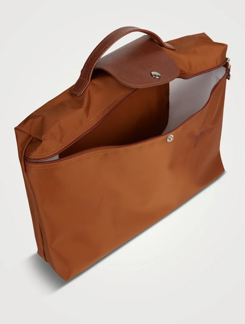 Le Pliage Green Briefcase