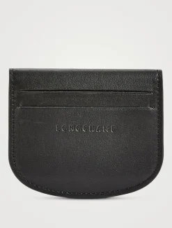 Le Pliage Xtra Leather Card Holder