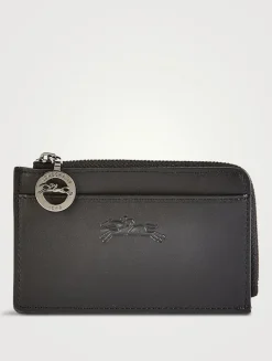 Le Pliage Xtra Leather Card Case