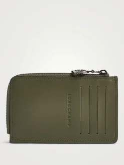 Le Pliage Xtra Leather Card Case