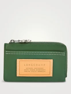 Le Pliage Xtra Leather Card Holder