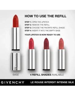 Le Rouge Interdit Intense Silk Lipstick - Refill