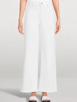 Le Slim Palazzo Wide-Leg Jeans