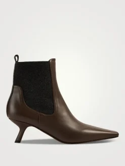 Leather Ankle Boots