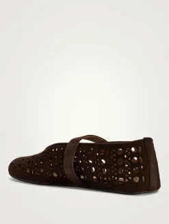 Leather Ballet Flats