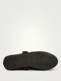 Leather Ballet Flats