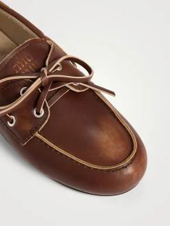 Leather Boat Shoes