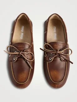 Leather Boat Shoes
