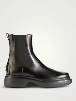 Leather Chelsea Boots