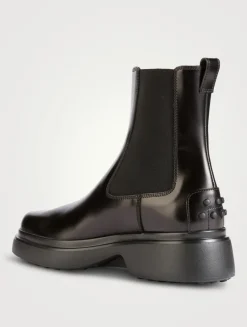 Leather Chelsea Boots