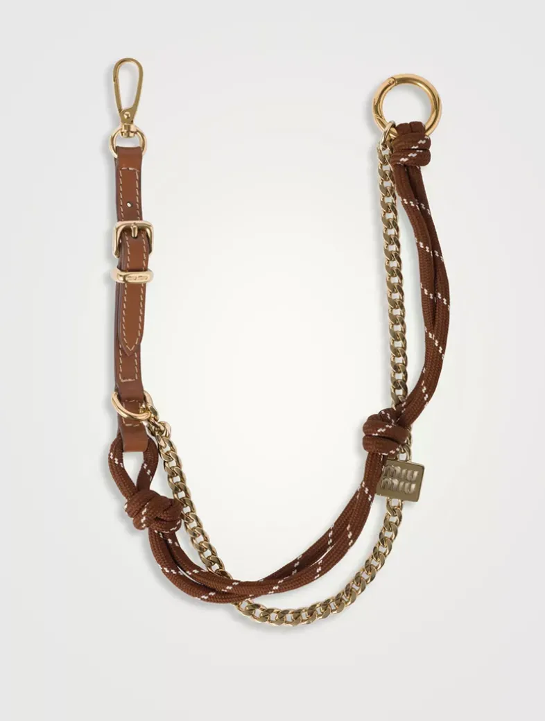 Leather, Cord, And Metal Trick