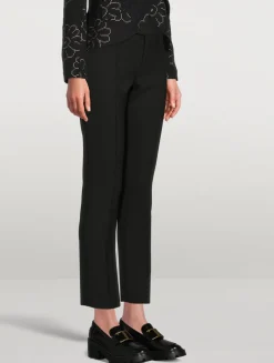 Leather Heeled Loafers