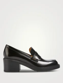 Leather Penny Loafers
