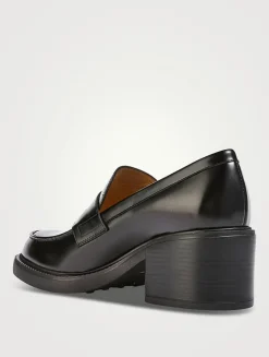 Leather Penny Loafers