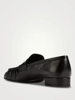 Leather Penny Loafers